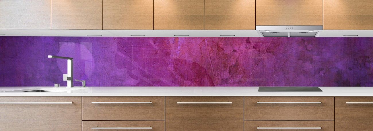 crédence de cuisine sur mesure crédence peinture violette crédence de cuisine sur mesure crédence peinture violette